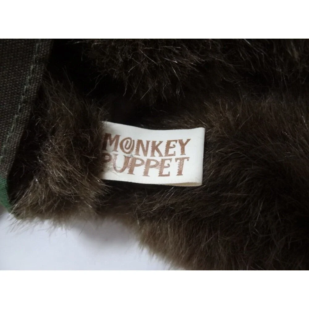Monkey Puppet Novelty Puppet plush  Camo Clothes 15”